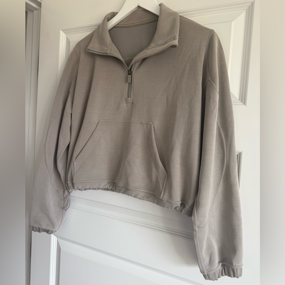 Lululemon Brushed Softstreme Half Zip - Picture 2 of 8